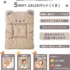 赤ちゃん用マット　ベビーマットの画像