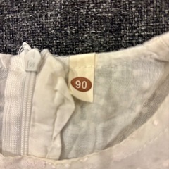 ベビードレス　ワンピース　レース　白　90の画像