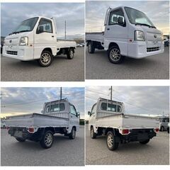 富山発 スバルサンバートラック 4WD平成24年 2万キロ 車検2年