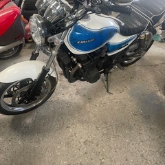 ゼファー400 Z2仕様　車検無　書類有　　バラ売り不可　zephyr400実働の画像