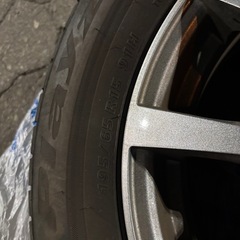 バリ山ブリヂストン夏タイヤ195/65/15 の画像