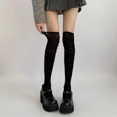 新品ニーハイリブソックスの画像