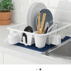 値下げ！美品　IKEA イケア　水切りかご　水切りラック　美品の画像