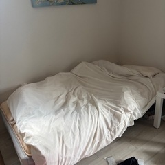 シングルベッドと布団