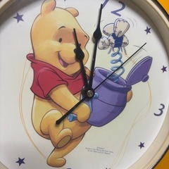 くまのプーさん時計の画像