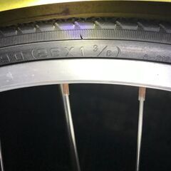 中古自転車（相当古い）の画像