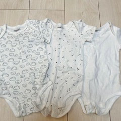 ベビー肌着　ロンパース　半袖