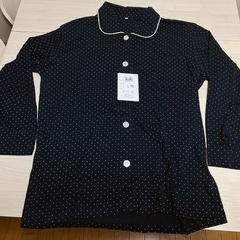 【未使用】LLサイズ　レディース服　寝巻き　パジャマ　紺色の画像