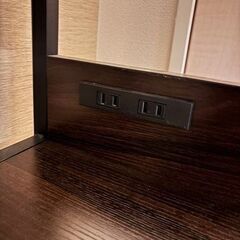 美品ワークデスク＆イスセット 机 作業用の画像