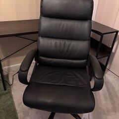 美品ワークデスク＆イスセット 机 作業用の画像
