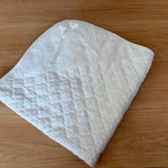 おくるみホワイト キルティング 約70 x 70cm