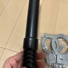 玩具 手錠と十手の画像