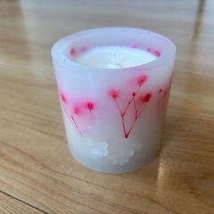 ソイボタニカルキャンドル　ハンドメイド