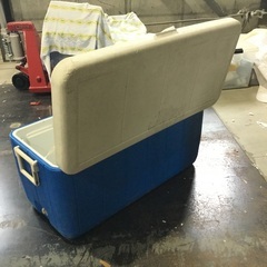 お取引中【中古】大容量クーラーボックス（Coleman Poly Lite100）現地販売中！の画像