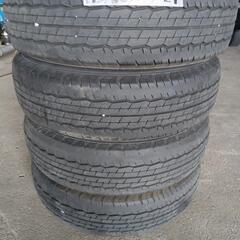 中古タイヤ#195/80R15LT ダンロップ ハイエース
