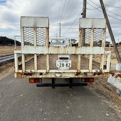 三菱キャンター積載車　トラック　9万KM 2.8トンの画像