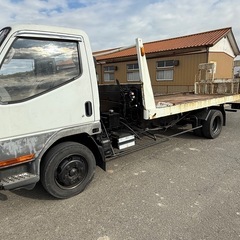 三菱キャンター積載車　トラック　9万KM 2.8トンの画像