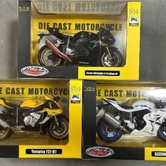 バイクDIE CAST MOTORCYCLE3台セット
