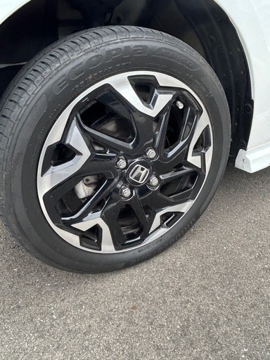 ホンダN-BOX純正アルミとタイヤ4本セット