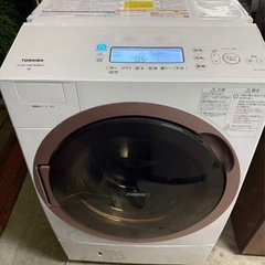 2021年製東芝ドラム式洗濯機