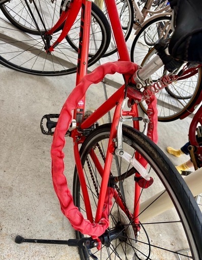 GIANT ジャイアントオレンジ専用空気入れ鍵付き背クロスバイク GIANT ジャイアントオレンジ専用空気入れ鍵付き背クロスバイク