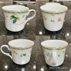 バレンチノ　コーヒー椀皿セット 5個セット カップ＆ソーサーの画像