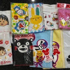 キャラクタータオル　9枚