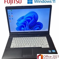 FUJITSU バッテリー状態良好✨液晶綺麗✨Corei3 Wi...