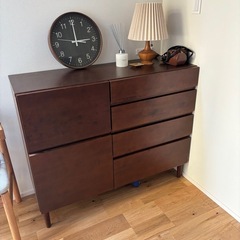 タンス　ブロンズ系　ヴィンテージ　収納家具