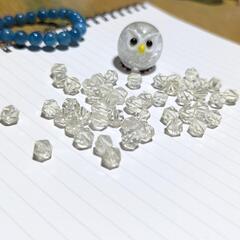 ●6.5mm●スターカットレモンクォーツ48粒セット●の画像
