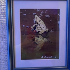 引き取り限定　自作絵画　ポスターカラーの画像