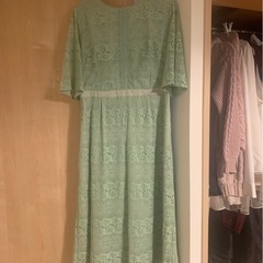 【LLサイズ】ロイヤルパーティーレーベル　半袖　ワンピース