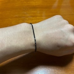 バングル　シルバー　ベルトとブレスレット付きの画像