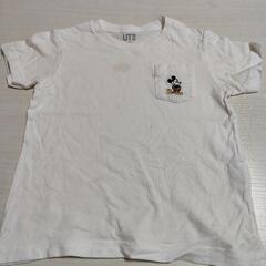 ユニクロ　ミッキー　Tシャツ　100の画像