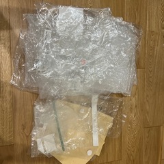 メルカリやラクマ、フリマ用の透明な袋など