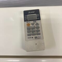 ☆中古￥17,800！MITSUBISHI　8畳用2.5kwルームエアコン　家電　2016年製　MSZ-GV2516-W型　【BE075】の画像