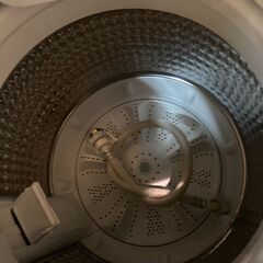 ☆中古￥10,800！【店長おすすめ！】Haier　5.5kg洗濯機　家電　2023年製　JW-U55B型　幅53㎝ｘ奥行50㎝ｘ高さ89㎝　【BE081】の画像