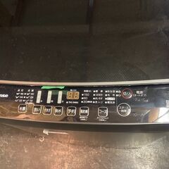 ☆中古￥10,800！【店長おすすめ！】Hisense　5.5kg洗濯機　家電　2023年製　HW-G55E2K型　幅54㎝ｘ奥行54㎝ｘ高さ88㎝　【BE083】の画像