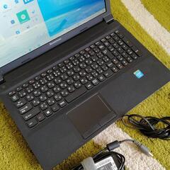  ☆超美品☆ Windows11 Lenovo ノートパソコン6GB/500GB　※USB3.0 Webカメラ Bluetooth ※レノボ PC 本体 　〜郵送可能〜    ①
の画像