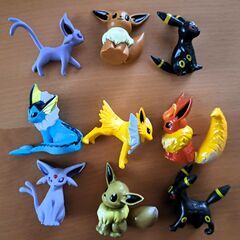 ポケモン・フィギュア(モンコレ初期)・ピカチュウ・カントー御三家・イーブイ他・レトロの画像