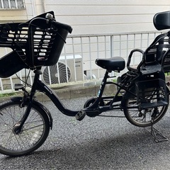 子供乗せ自転車　20インチ　　3人乗り