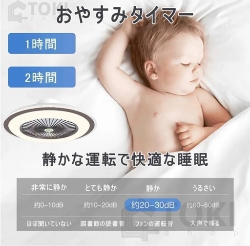 LEDシーリングファンライト
