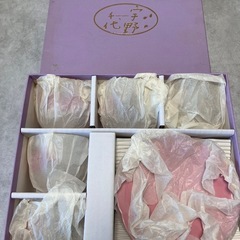 宇野千代　冷茶揃　5客セット　花まどかの画像