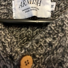 ARMISH グレー系メンズ
ニットセーター Mオーバーサイズの画像