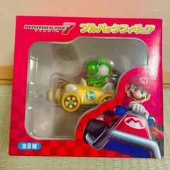 【同梱で300円】マリオカート7 プルバックカー　ヨッシー　フィギュア　ミニカーの画像