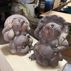 信楽焼　たぬきの画像