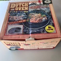 ダッヂオーブン新品未使用の画像