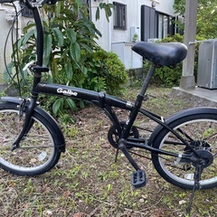 折りたたみ変則付き自転車の画像