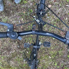 折りたたみ変則付き自転車の画像