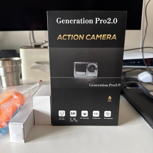 未開封】アクションカメラGeneration Pro2.0 (川原聡志) 豊洲の